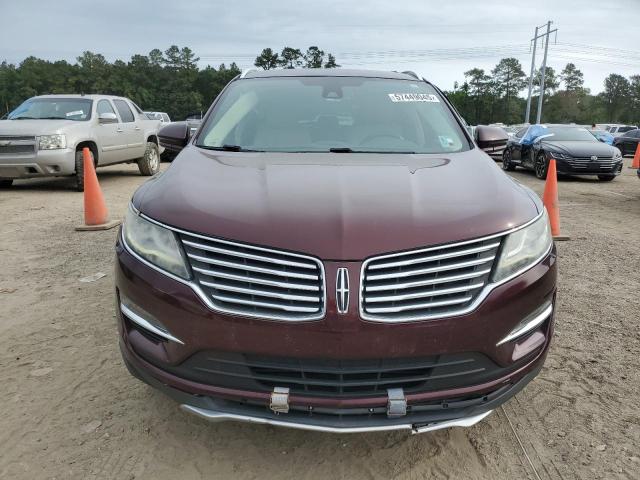 5LMCJ3C92HUL04966 - 2017 LINCOLN MKC RESERVE ბურგუნდია ფოტო 5