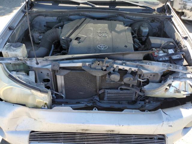 5TEJU62N78Z476326 - 2008 TOYOTA TACOMA DOUBLE CAB PRERUNNER SILVER photo 11