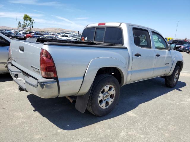 5TEJU62N78Z476326 - 2008 TOYOTA TACOMA DOUBLE CAB PRERUNNER SILVER photo 3