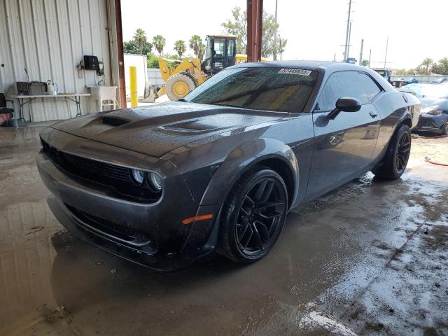 2C3CDZFJ6MH521185 - 2021 DODGE CHALLENGER R/T SCAT PACK GRAY photo 1