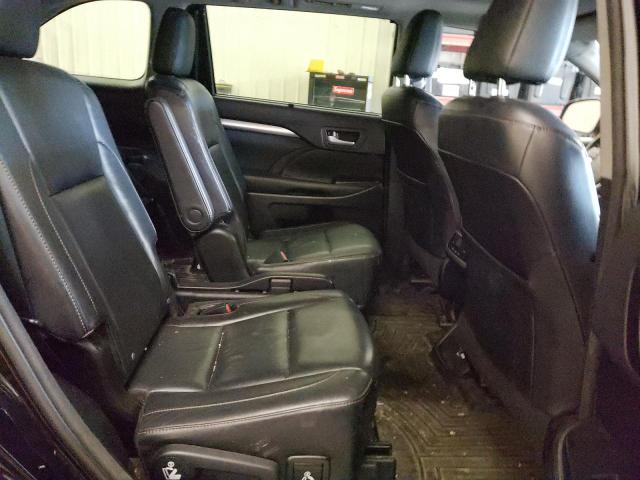 5TDJKRFH1FS183673 - 2015 TOYOTA HIGHLANDER XLE أسود صورة 10