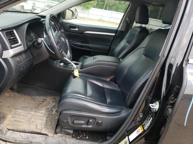 5TDJKRFH1FS183673 - 2015 TOYOTA HIGHLANDER XLE أسود صورة 7