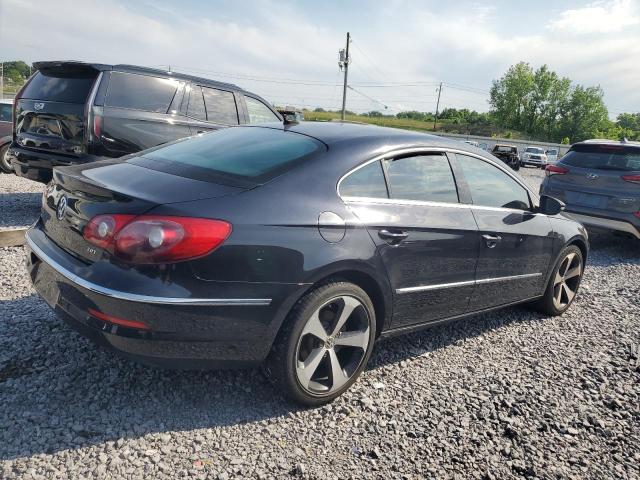 WVWMN7ANXBE712544 - 2011 VOLKSWAGEN CC SPORT BLACK photo 3