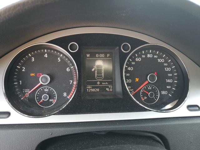 WVWMN7ANXBE712544 - 2011 VOLKSWAGEN CC SPORT BLACK photo 9