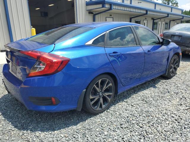 2HGFC2F89KH566538 - 2019 HONDA CIVIC SPORT 蓝色 照片 3