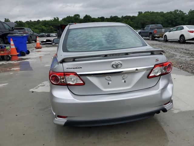 5YFBU4EE2CP042866 - 2012 TOYOTA COROLLA BASE Silber Foto 6