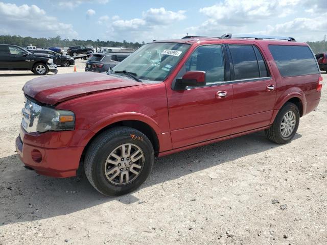 1FMJK1K53EEF63885 - 2014 FORD EXPEDITION EL LIMITED RED photo 1