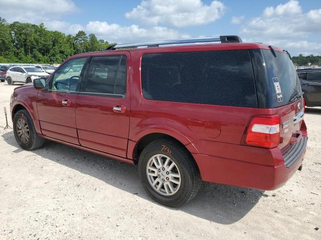 1FMJK1K53EEF63885 - 2014 FORD EXPEDITION EL LIMITED RED photo 2