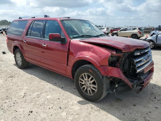 1FMJK1K53EEF63885 - 2014 FORD EXPEDITION EL LIMITED RED photo 4