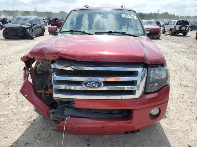 1FMJK1K53EEF63885 - 2014 FORD EXPEDITION EL LIMITED RED photo 5