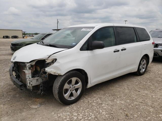 5TDZK3DC1ES500020 - 2014 TOYOTA SIENNA WHITE photo 1