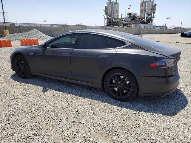 5YJSA1E14FF117457 - 2015 TESLA MODEL S CHARCOAL photo 2