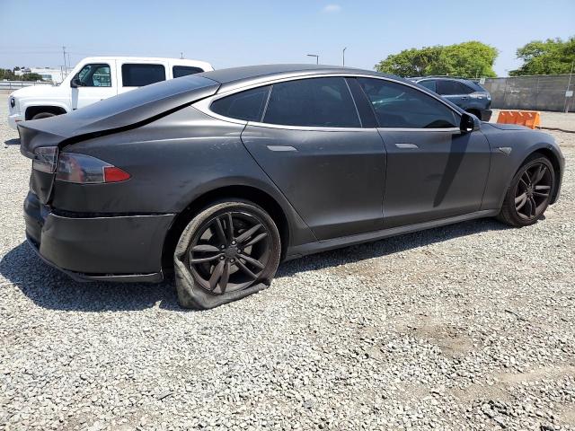 5YJSA1E14FF117457 - 2015 TESLA MODEL S CHARCOAL photo 3