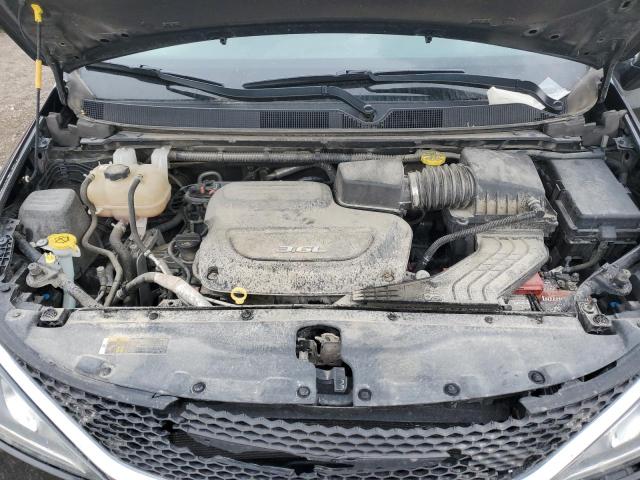 2C4RC1BG2JR321110 - 2018 CHRYSLER PACIFICA TOURING L BLACK photo 12