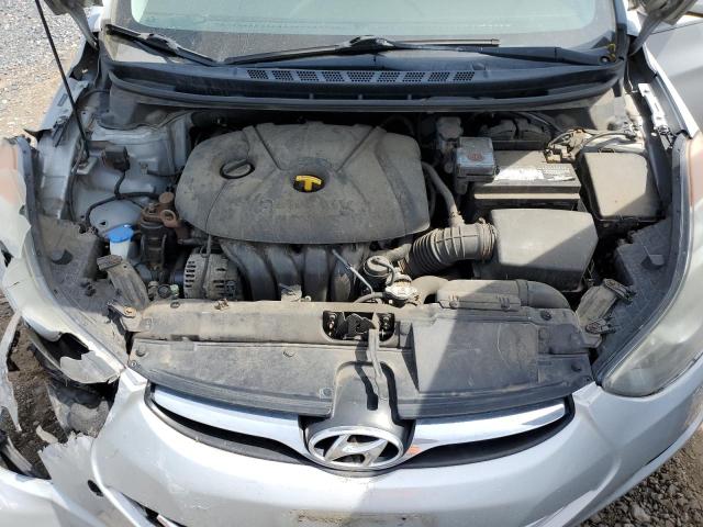 5NPDH4AE1DH311649 - 2013 HYUNDAI ELANTRA GLS SILVER photo 11