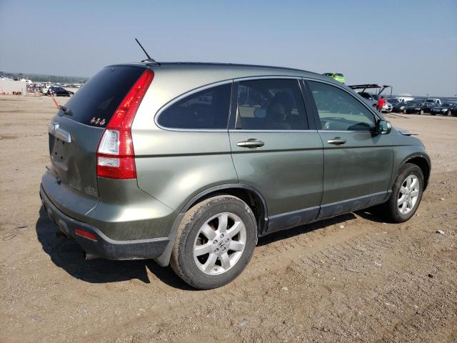 JHLRE48797C039232 - 2007 HONDA CR-V EXL GREEN photo 3