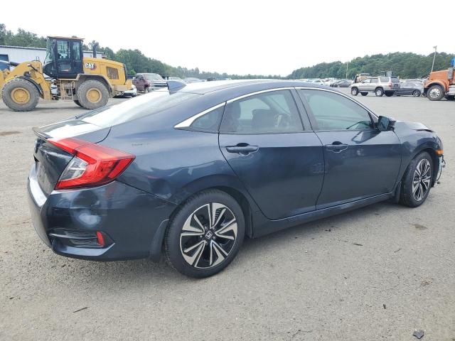 19XFC1F72GE011210 - 2016 HONDA CIVIC EXL BLUE photo 3