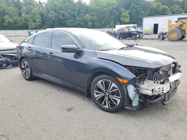 19XFC1F72GE011210 - 2016 HONDA CIVIC EXL BLUE photo 4