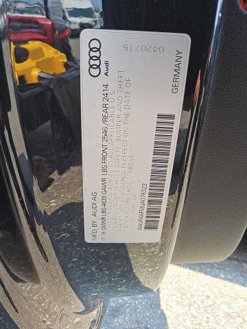 WAUR4AF58JA076322 - 2018 AUDI S5 PRESTIGE BLACK photo 12