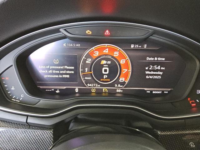 WAUR4AF58JA076322 - 2018 AUDI S5 PRESTIGE BLACK photo 9