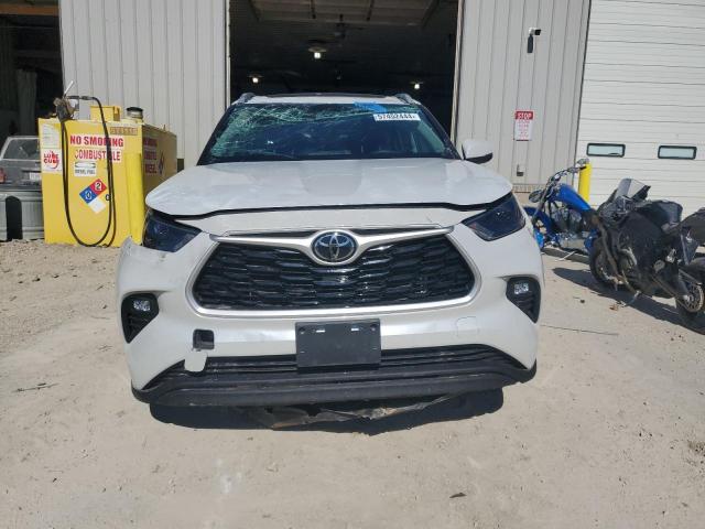 5TDGZRBHXNS243931 - 2022 TOYOTA HIGHLANDER XLE GRAY photo 5