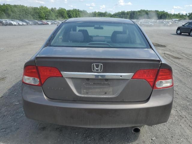 2HGFA16659H512324 - 2009 HONDA CIVIC LX-S Մոխրագույն լուսանկար 6