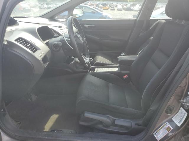 2HGFA16659H512324 - 2009 HONDA CIVIC LX-S Մոխրագույն լուսանկար 7