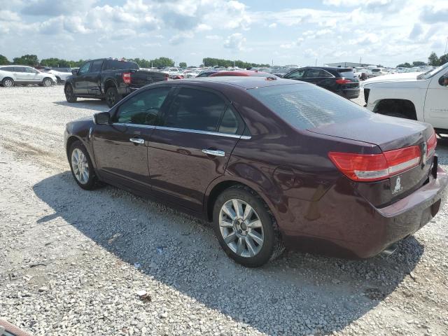 3LNHL2GC4CR832186 - 2012 LINCOLN MKZ BURGUNDY photo 2