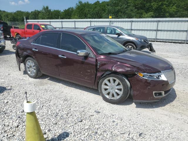 3LNHL2GC4CR832186 - 2012 LINCOLN MKZ BURGUNDY photo 4