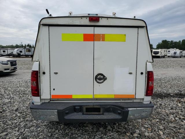 1GCNCPEX2DZ900119 - 2013 CHEVROLET SILVERADO C1500 WHITE photo 6