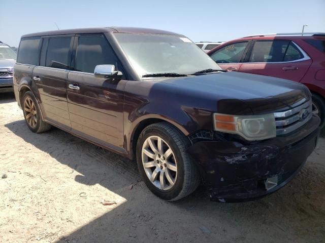 2FMGK5DC3BBD22607 - 2011 FORD FLEX LIMITED BURGUNDY photo 4