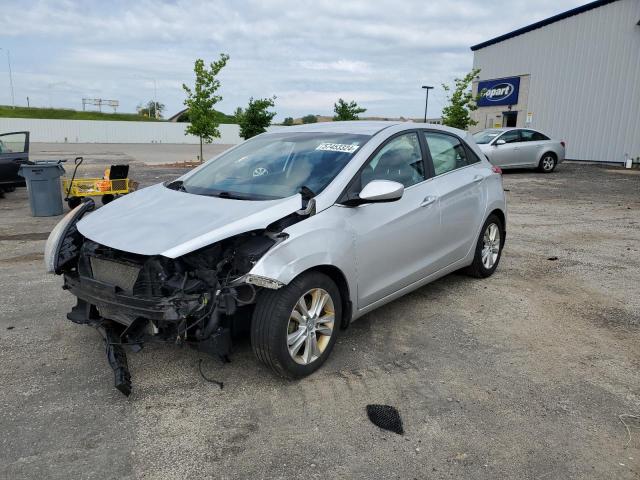 KMHD35LE3DU085455 - 2013 HYUNDAI ELANTRA GT SILVER photo 1