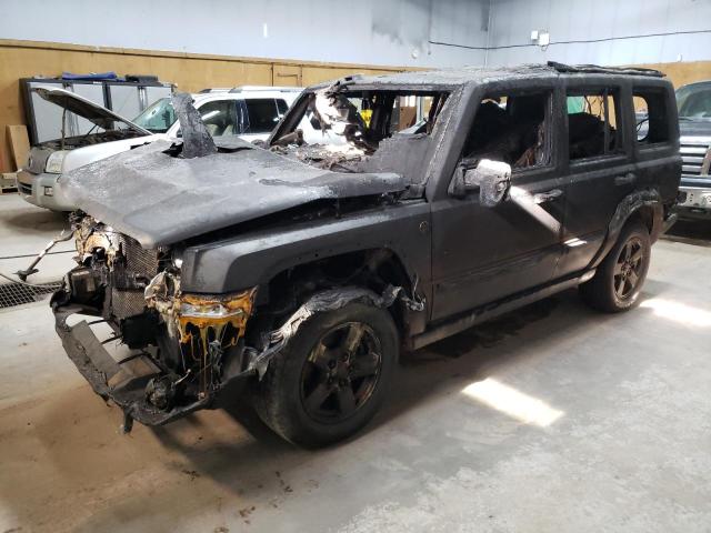 1J8HG48N18C231059 - 2008 JEEP COMMANDER SPORT Այրված լուսանկար 1