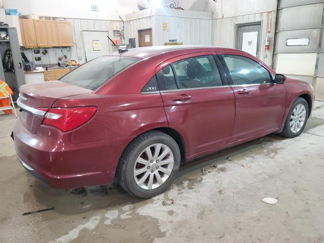 1C3CCBBGXDN608051 - 2013 CHRYSLER 200 TOURING RED photo 3