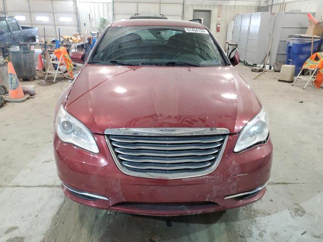 1C3CCBBGXDN608051 - 2013 CHRYSLER 200 TOURING RED photo 5