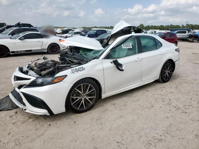 4T1G11AK5PU732849 - 2023 TOYOTA CAMRY SE NIGHT SHADE WHITE photo 1