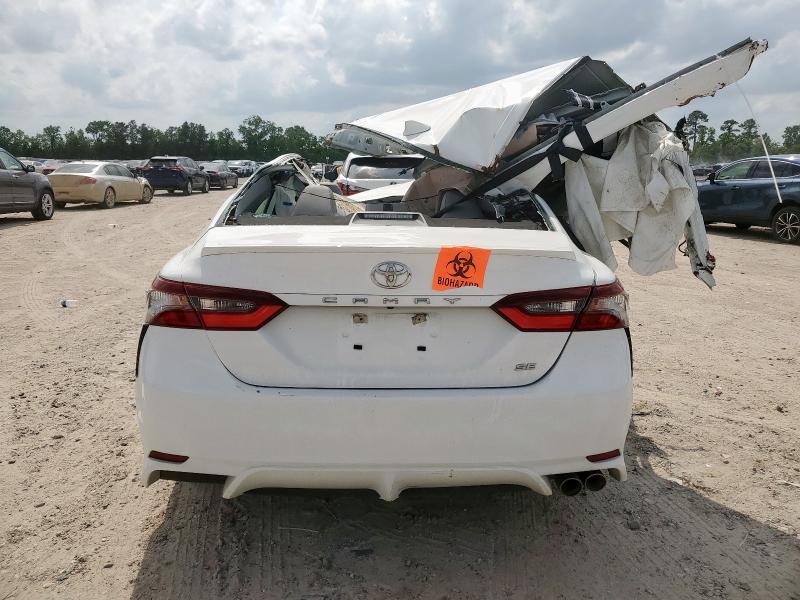 4T1G11AK5PU732849 - 2023 TOYOTA CAMRY SE NIGHT SHADE WHITE photo 6