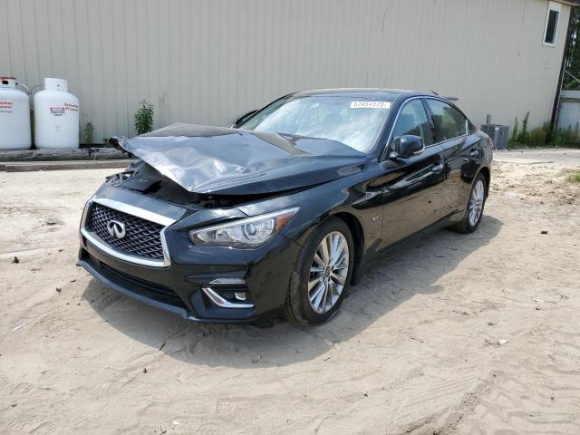 JN1EV7AR2LM256735 - 2020 INFINITI Q50 PURE BLACK photo 1