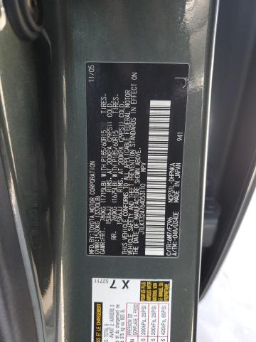 JTLKT324764053110 - 2006 TOYOTA SCION XB GRAY photo 12