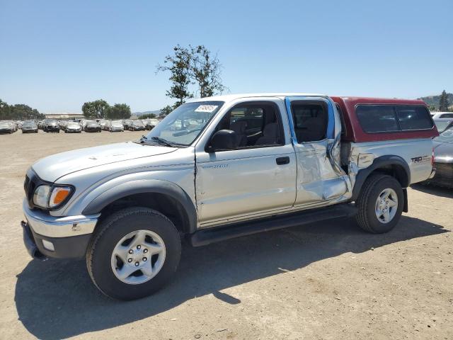 5TEGN92N52Z107318 - 2002 TOYOTA TACOMA DOUBLE CAB PRERUNNER SILVER photo 1