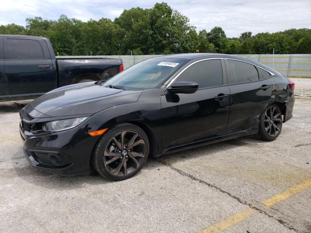 2HGFC2F80LH574206 - 2020 HONDA CIVIC SPORT 黑色 照片 1