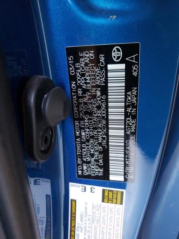 JTKJF5C7XFJ009616 - 2015 TOYOTA SCION TC 蓝色 照片 12