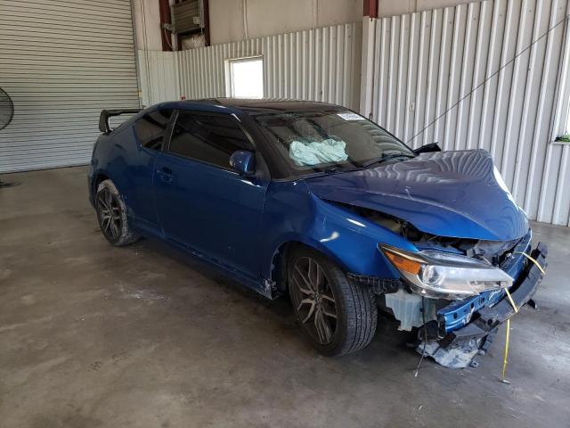 JTKJF5C7XFJ009616 - 2015 TOYOTA SCION TC 蓝色 照片 4