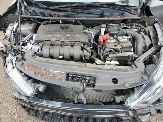 3N1AB7APXKY389132 - 2019 NISSAN SENTRA S GRAY photo 11