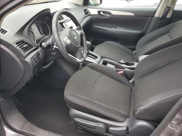 3N1AB7APXKY389132 - 2019 NISSAN SENTRA S GRAY photo 7