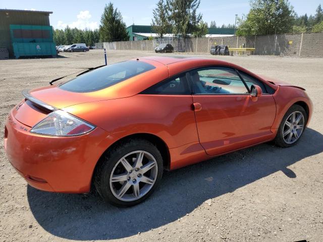 4A3AK34T87E045461 - 2007 MITSUBISHI ECLIPSE GT ORANGE photo 3