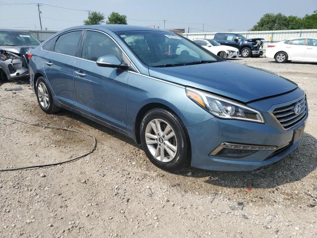 5NPE24AA0FH160969 - 2015 HYUNDAI SONATA ECO BLUE photo 4