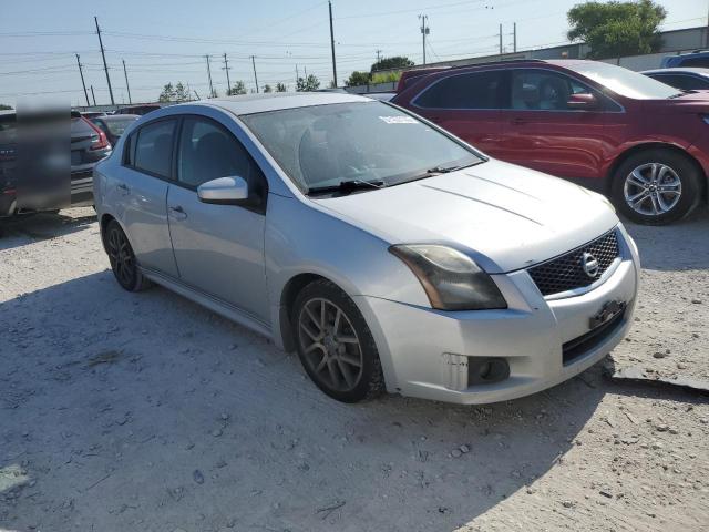 3N1BB6AP6CL671183 - 2012 NISSAN SENTRA SE-R SILVER photo 4