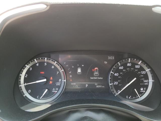 5TDHZRBH6LS514789 - 2020 TOYOTA HIGHLANDER XLE WHITE photo 9