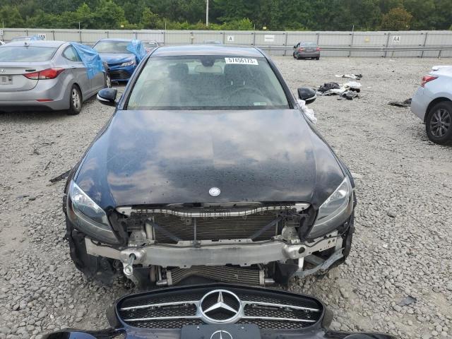 55SWF4KB9FU007214 - 2015 MERCEDES-BENZ C 300 4MATIC BLACK photo 5